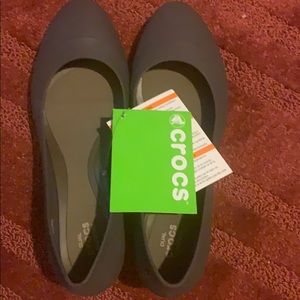 Brown High Heel Crocs! Size 7 NWT